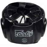 Боксерский шлем Fairtex (HG-13 black)
